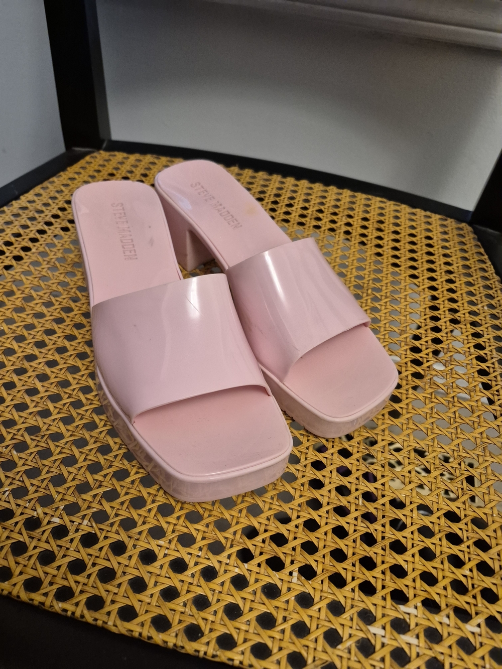 Steve Madden Pink Slide Heels